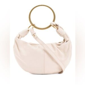 Leather Hobo Bracelet Bag